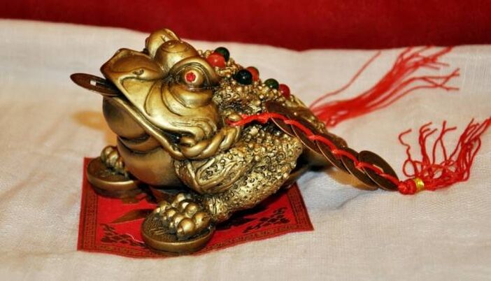 toad as an amulet of good luck
