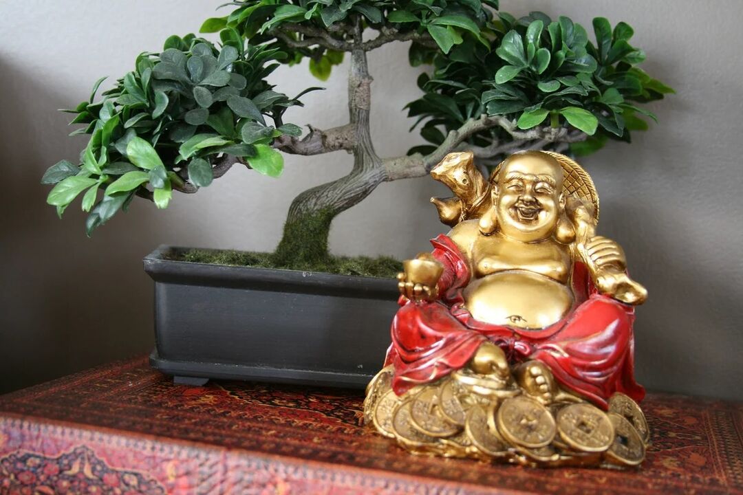Financial well-being will be ensured by the Hotei figure